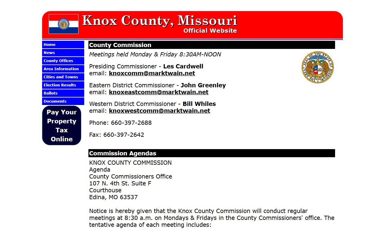 Knox County Circuit Clerk office roster