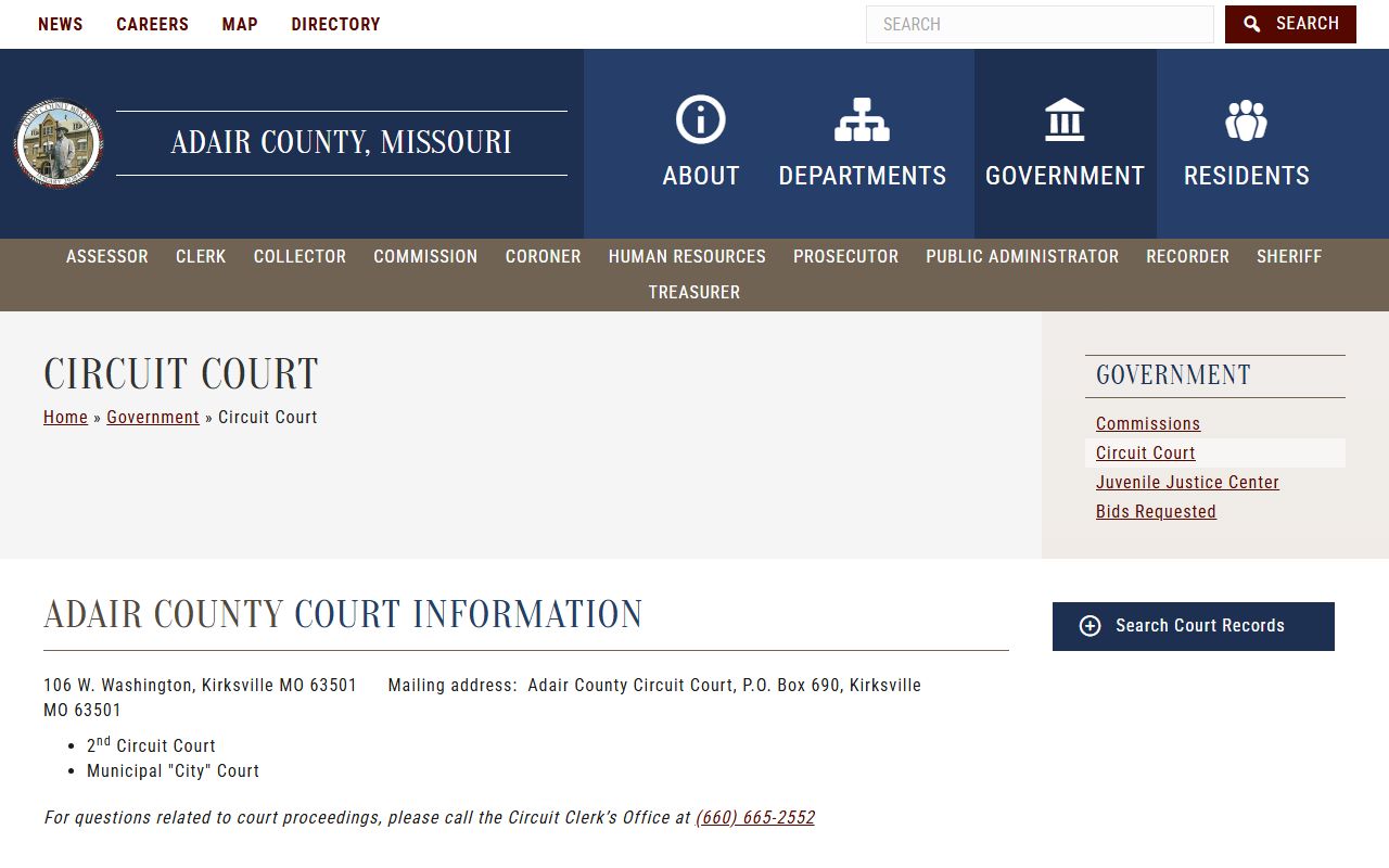 Knox County Circuit Court records 2nd Judicial Circuit overview