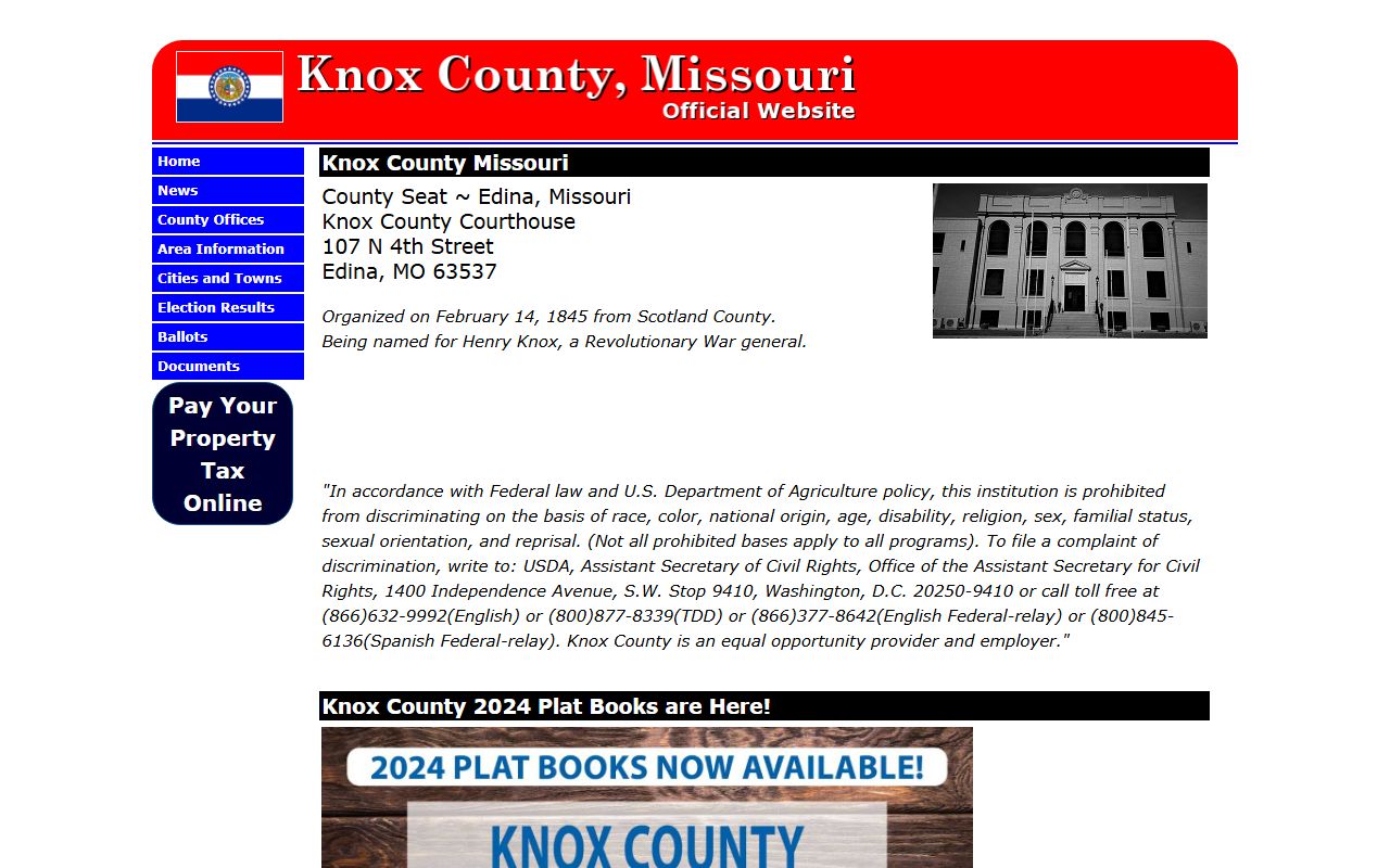 Knox County court records courthouse and county homepage