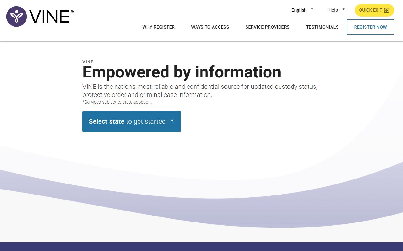 Knox County warrant search Missouri VINELink custody notification portal